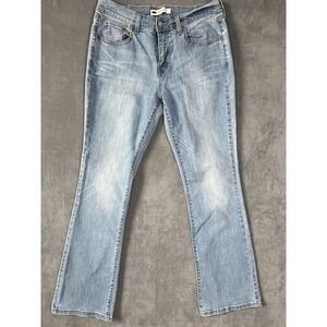 Levi's Women's 515 Bootcut Light Wash Jeans Denim 29x32 Y2K Western Cowgirl